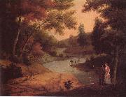 James Peale View on the Wissahickon oil painting